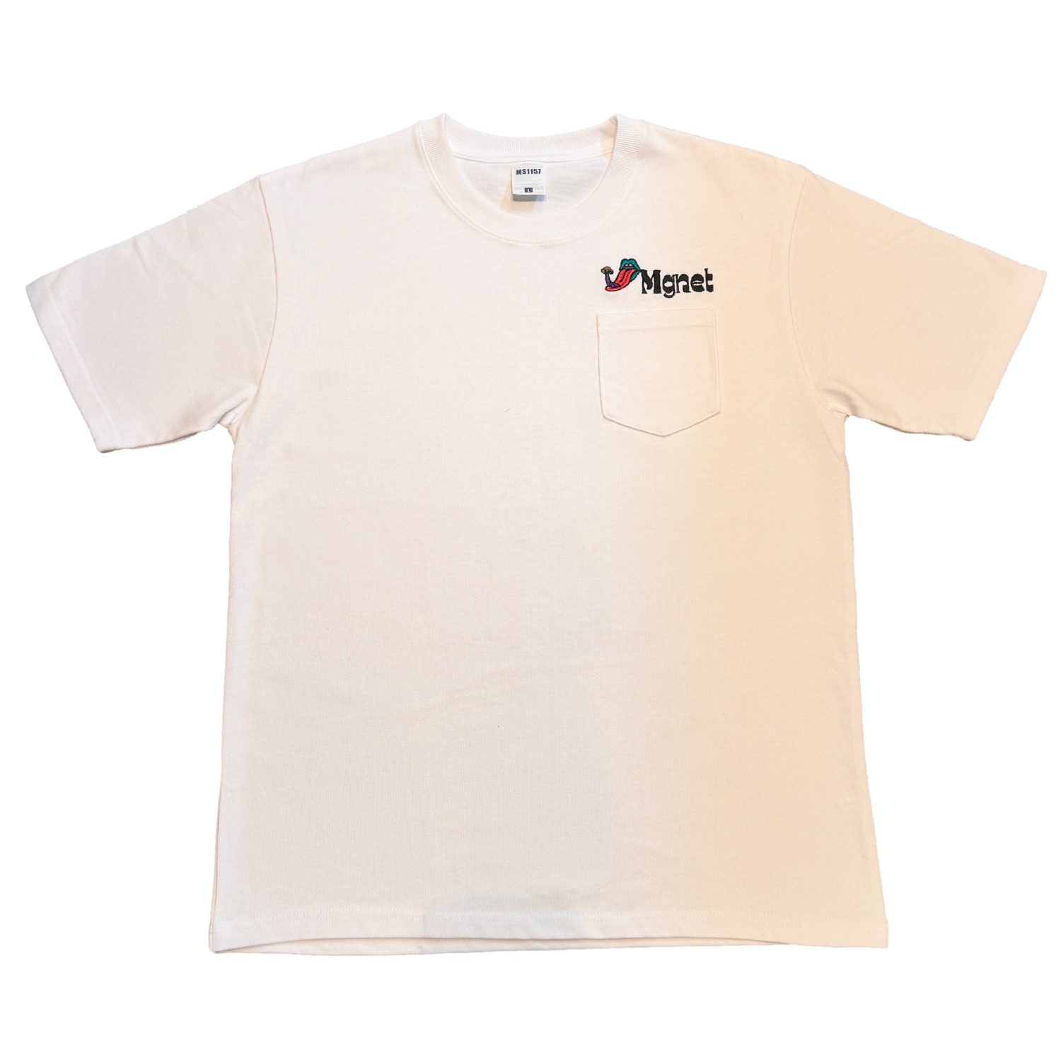 0082 Mgnet surfboard S/S Tee ホワイト L