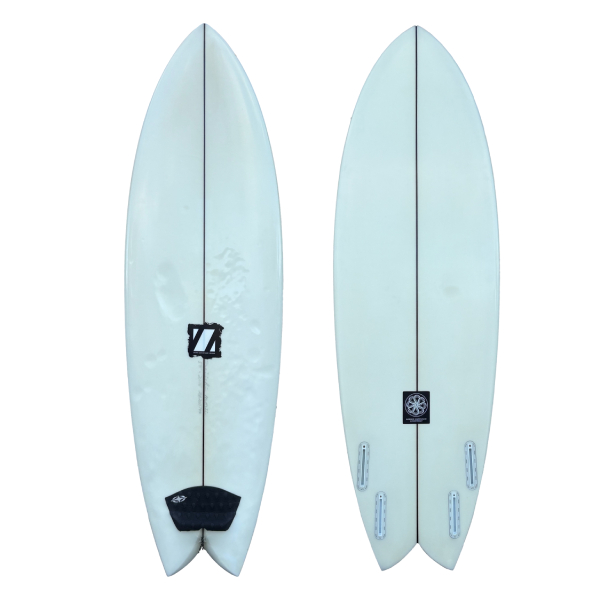 サーフボード 中古品 5'7 1/2/ジャスティスサーフボード/[トッポ]/小波パフォーマンス